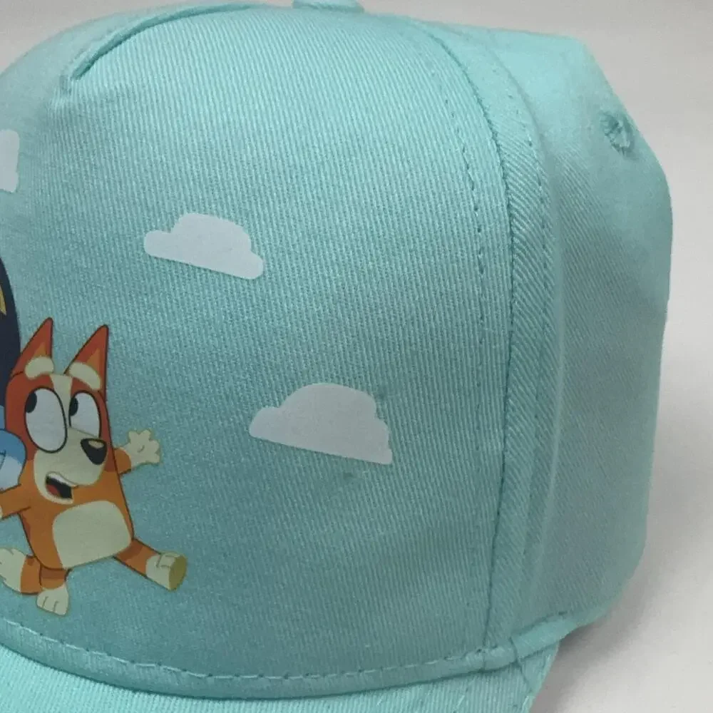 Bluey Baseball Hat 24M-3TM Light Blue Bingo Balloon Graphic Cotton Cap